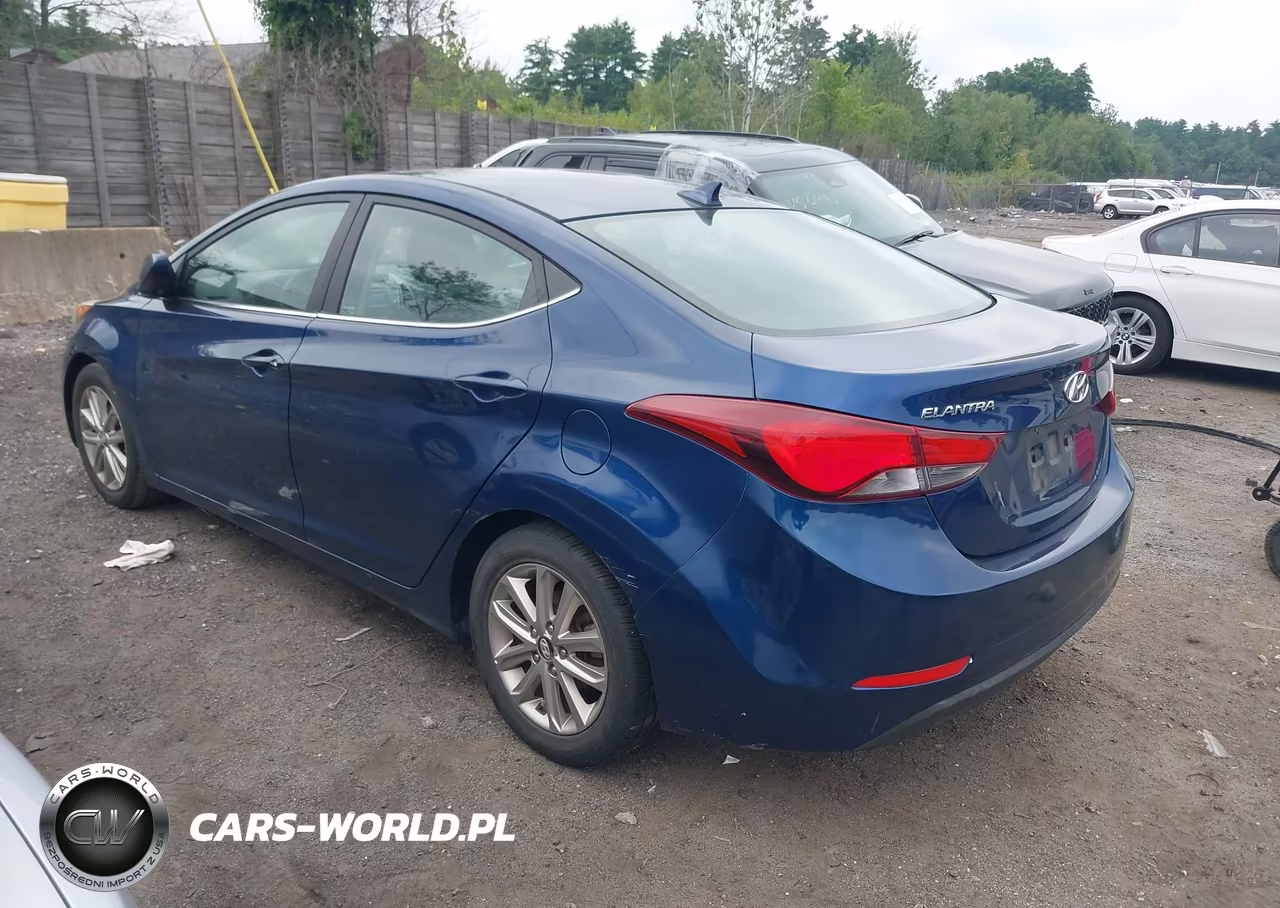 2015 Hyundai Elantra Se VIN:5NPDH4AE3FH554110 - 3