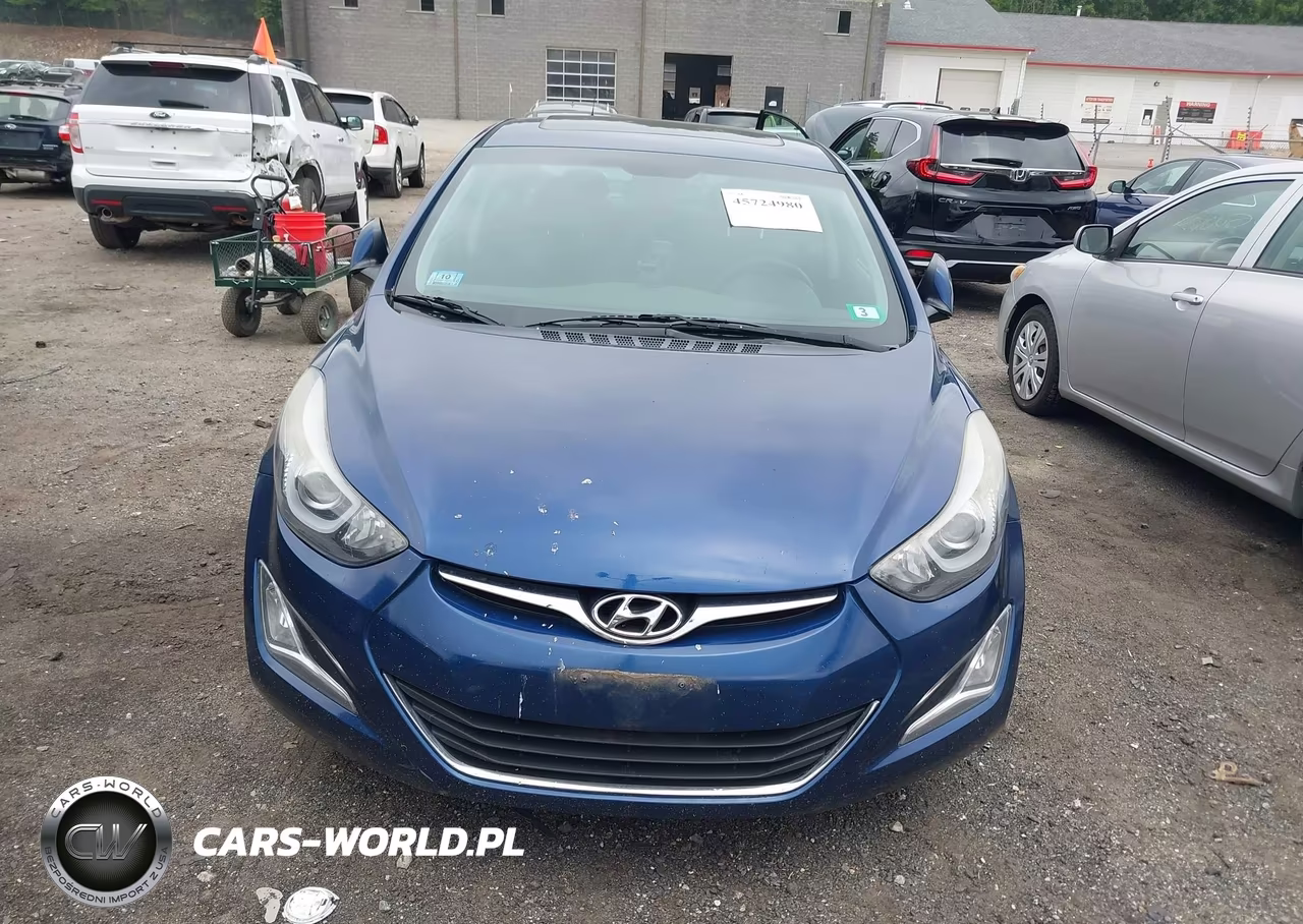 2015 Hyundai Elantra Se VIN:5NPDH4AE3FH554110 - 6
