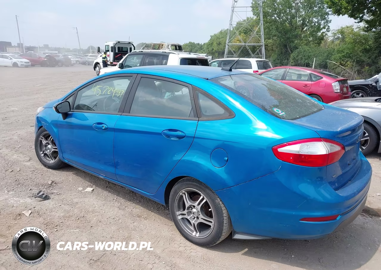 2014 Ford Fiesta Se VIN:3FADP4BJ0EM153692 - 3