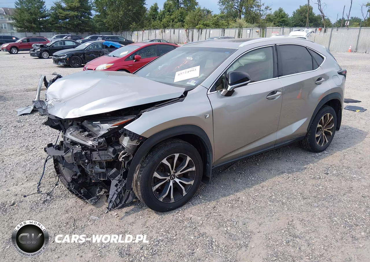 2015 Lexus Nx 200T F Sport VIN:JTJBARBZ7F2022979 - 2