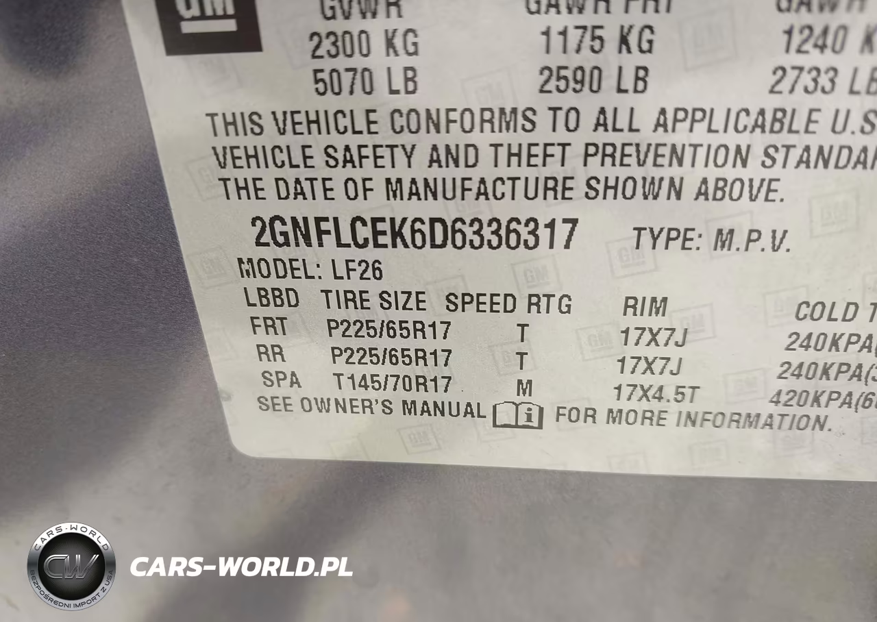 2013 Chevrolet Equinox Ls VIN:2GNFLCEK6D6336317 - 9