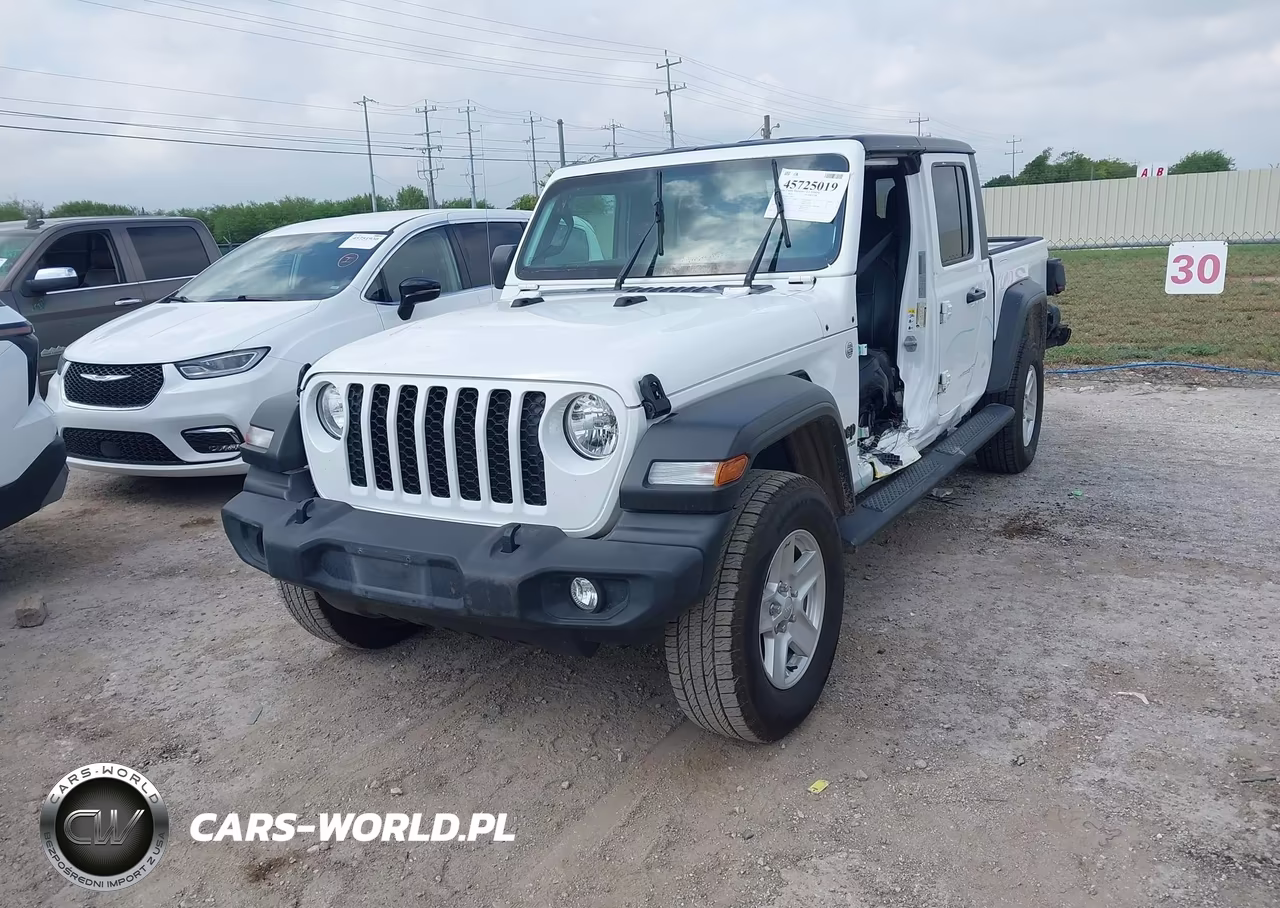 2020 Jeep Gladiator Sport S 4X4 VIN:1C6HJTAG8LL129062 - 2