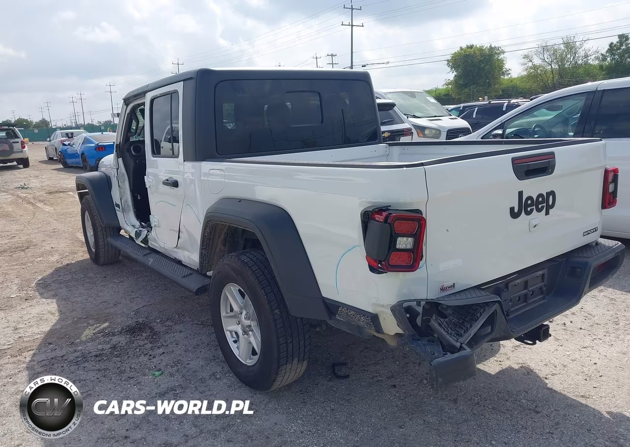 2020 Jeep Gladiator Sport S 4X4 VIN:1C6HJTAG8LL129062 - 3