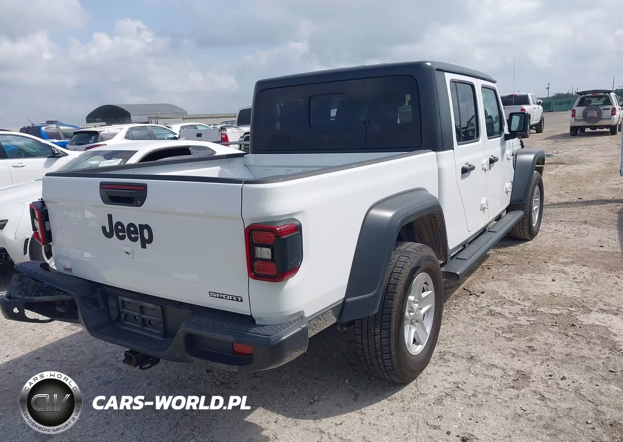 2020 Jeep Gladiator Sport S 4X4 VIN:1C6HJTAG8LL129062 - 4