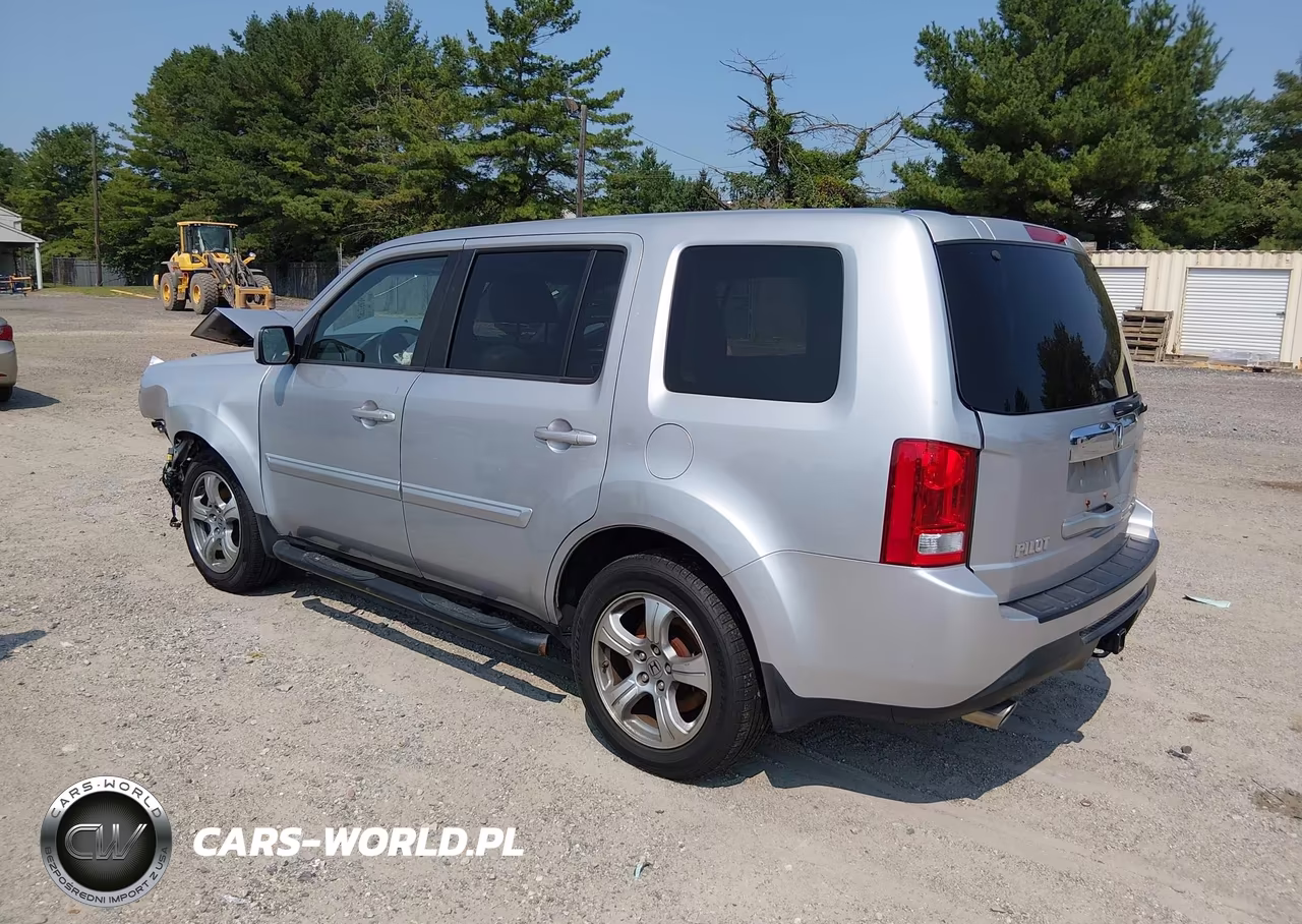 2012 Honda Pilot Ex-L VIN:5FNYF4H58CB070960 - 3