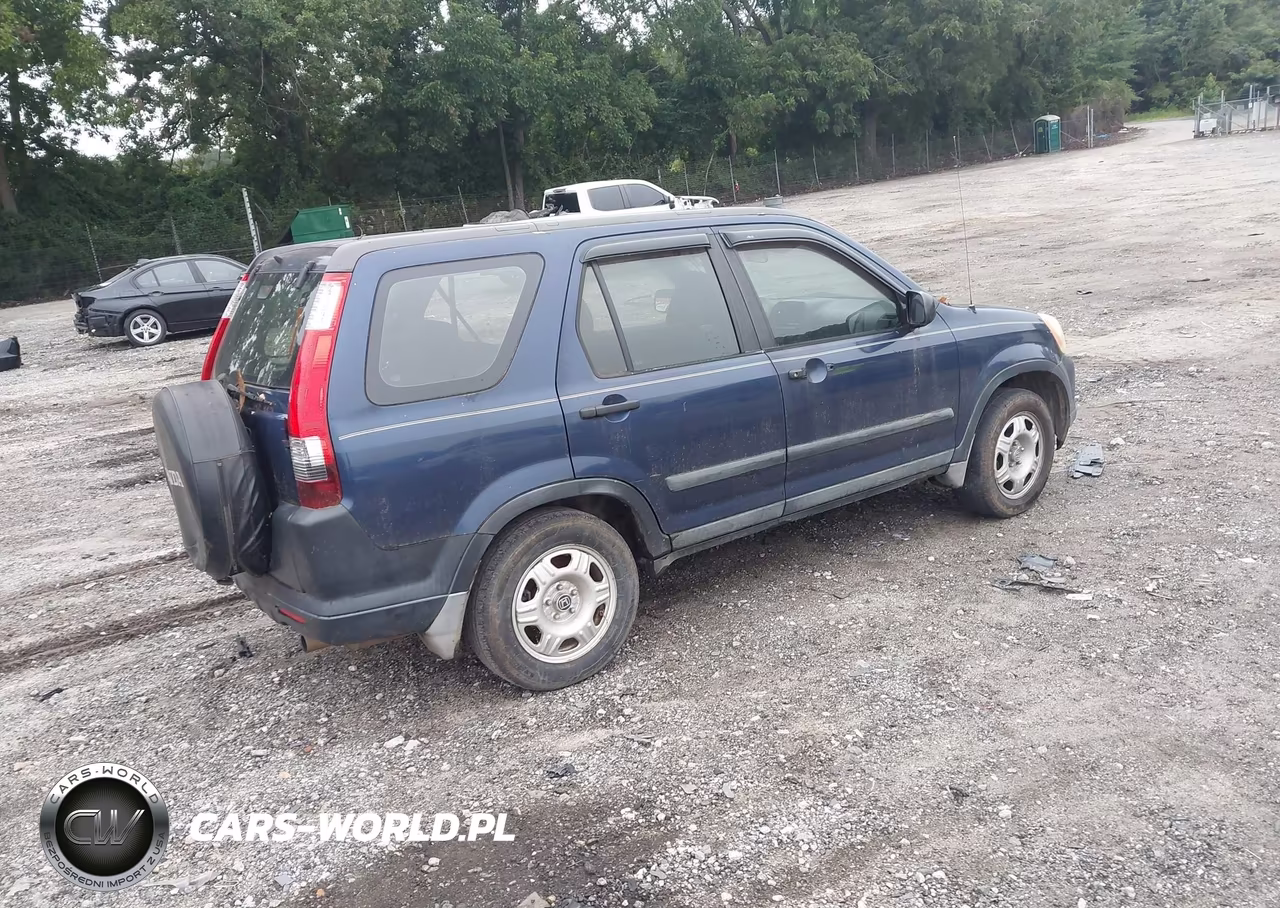 2005 Honda Cr-V Lx VIN:SHSRD68545U301368 - 4