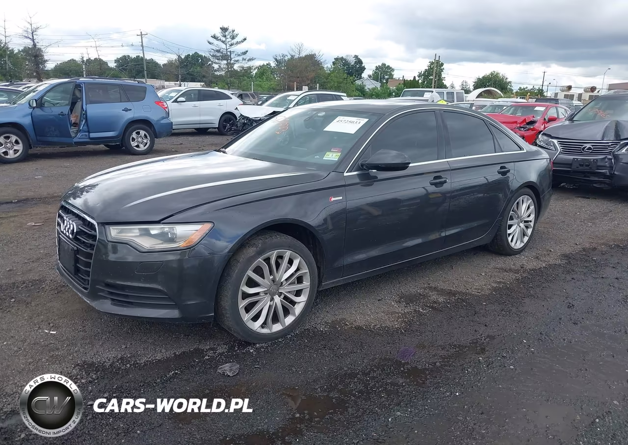 2012 Audi A6 3.0T Premium Plus VIN:WAUGGAFC6CN154282 - 2
