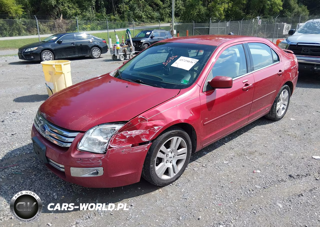 2008 Ford Fusion Sel VIN:3FAHP08138R183939 - 2