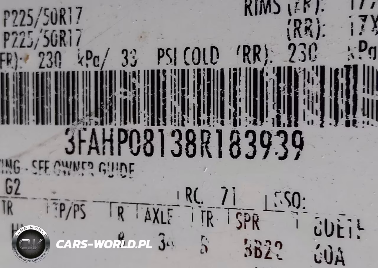 2008 Ford Fusion Sel VIN:3FAHP08138R183939 - 9