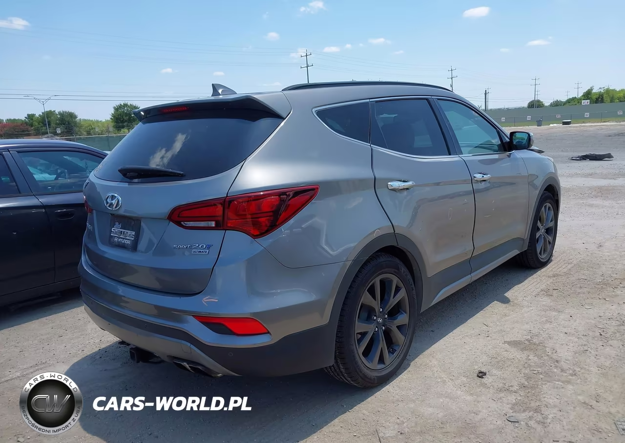 2017 Hyundai Santa Fe Sport 2.0T Ultimate VIN:5XYZW4LA9HG407483 - 4