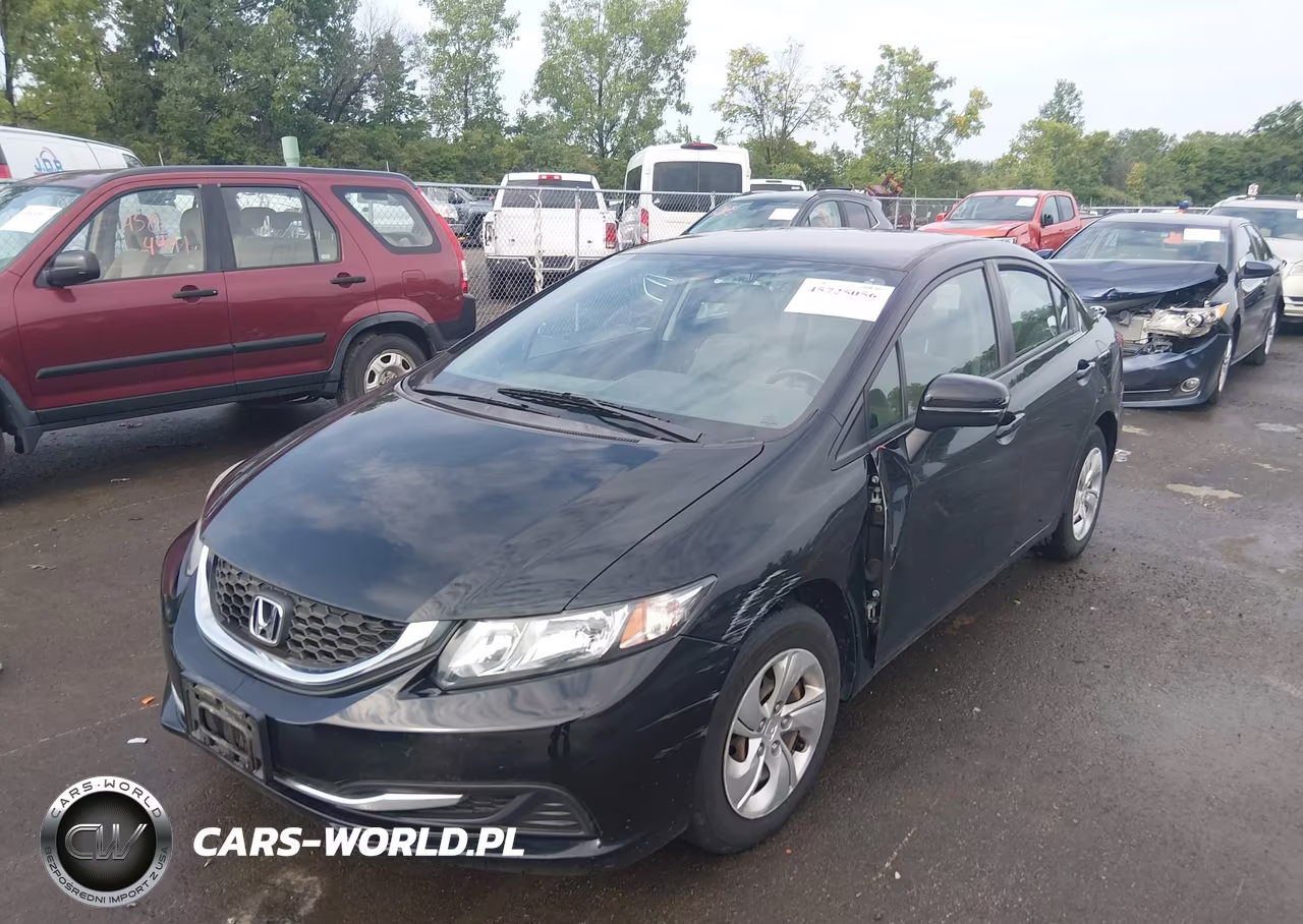 2015 Honda Civic Lx VIN:19XFB2F51FE028599 - 2