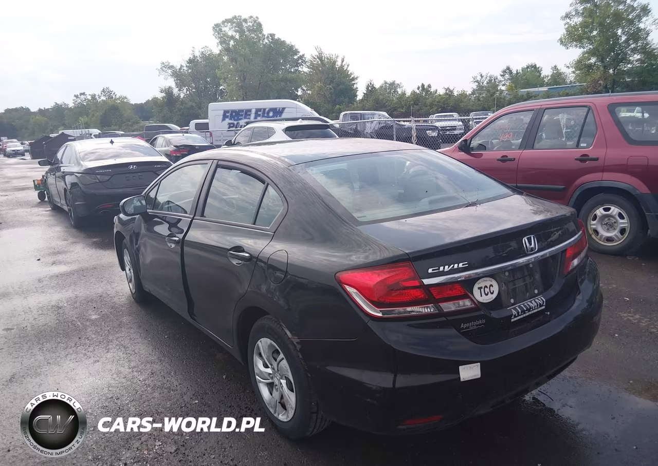 2015 Honda Civic Lx VIN:19XFB2F51FE028599 - 3