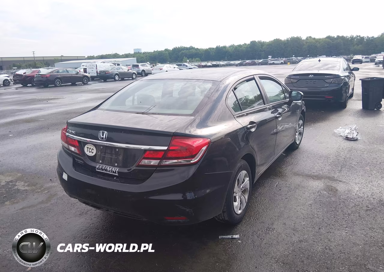 2015 Honda Civic Lx VIN:19XFB2F51FE028599 - 4