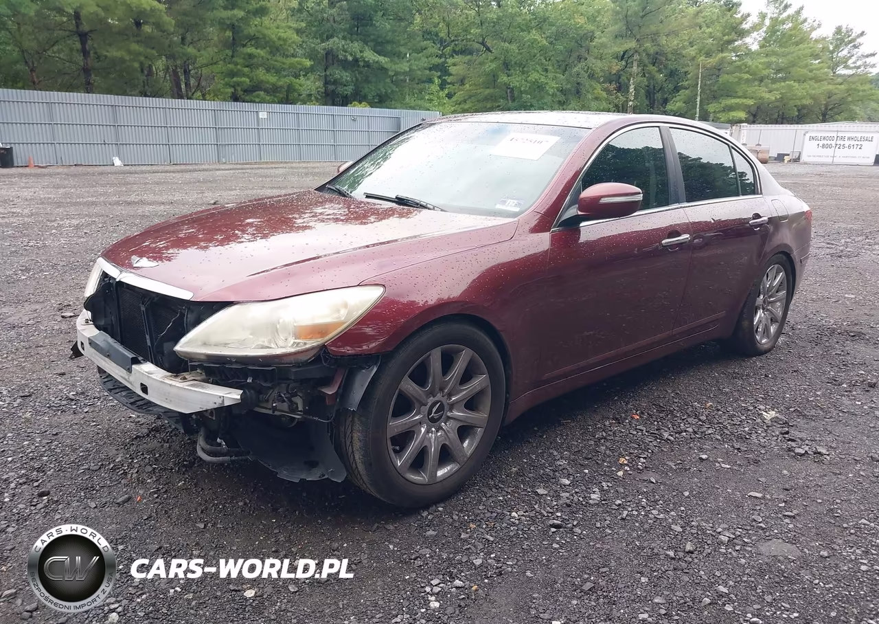 2009 Hyundai Genesis 3.8 VIN:KMHGC46E39U021488 - 2