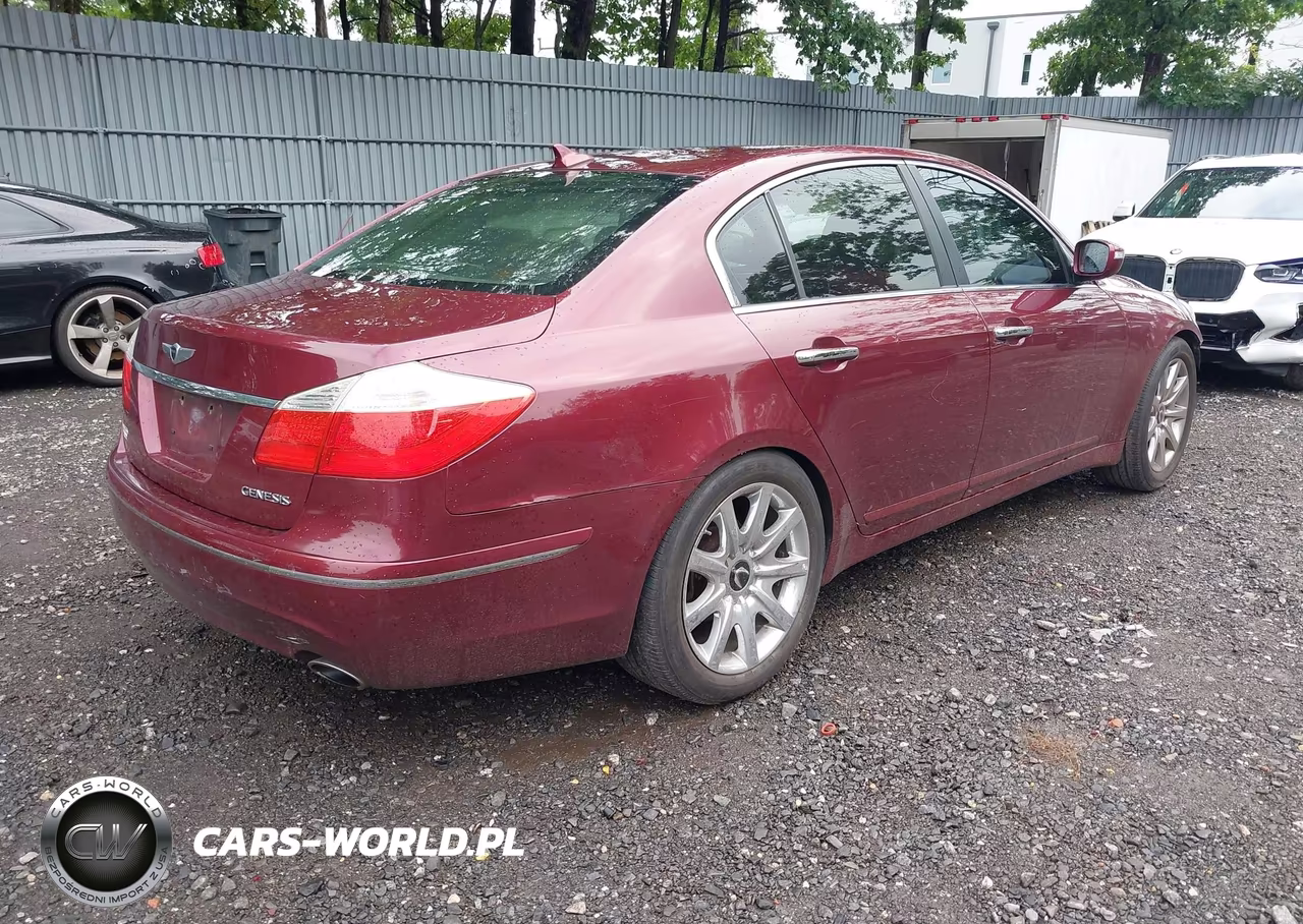 2009 Hyundai Genesis 3.8 VIN:KMHGC46E39U021488 - 4
