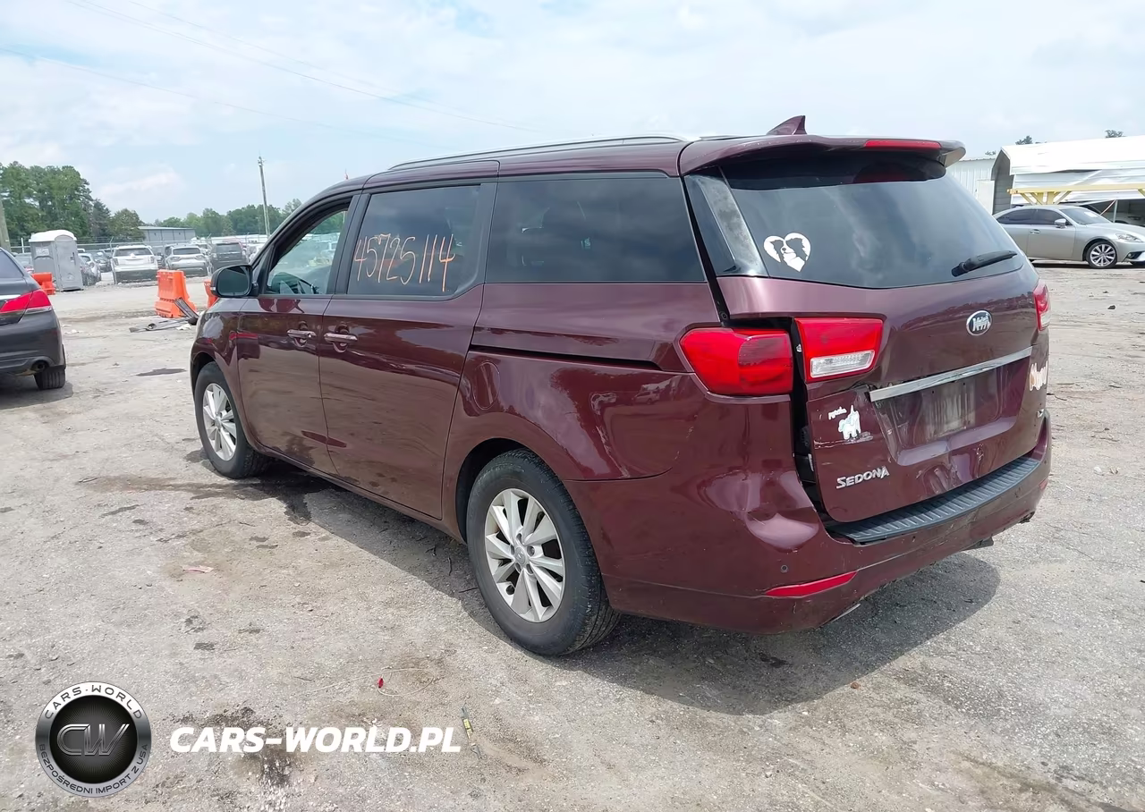 2016 Kia Sedona Lx VIN:KNDMB5C15G6085776 - 3