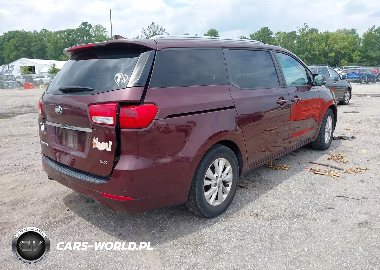 2016 Kia Sedona Lx VIN:KNDMB5C15G6085776 - 4