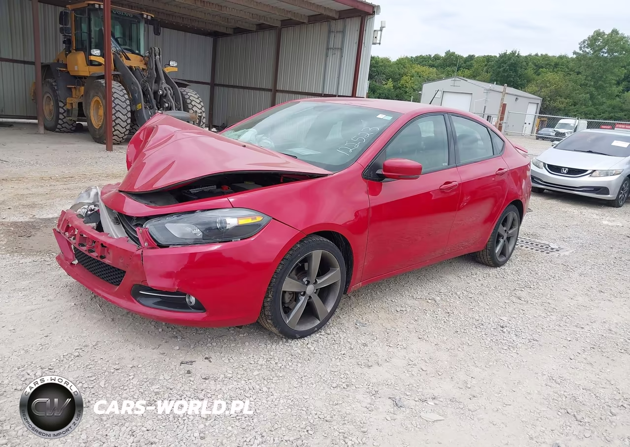 2015 Dodge Dart Gt VIN:1C3CDFEB9FD122523 - 2