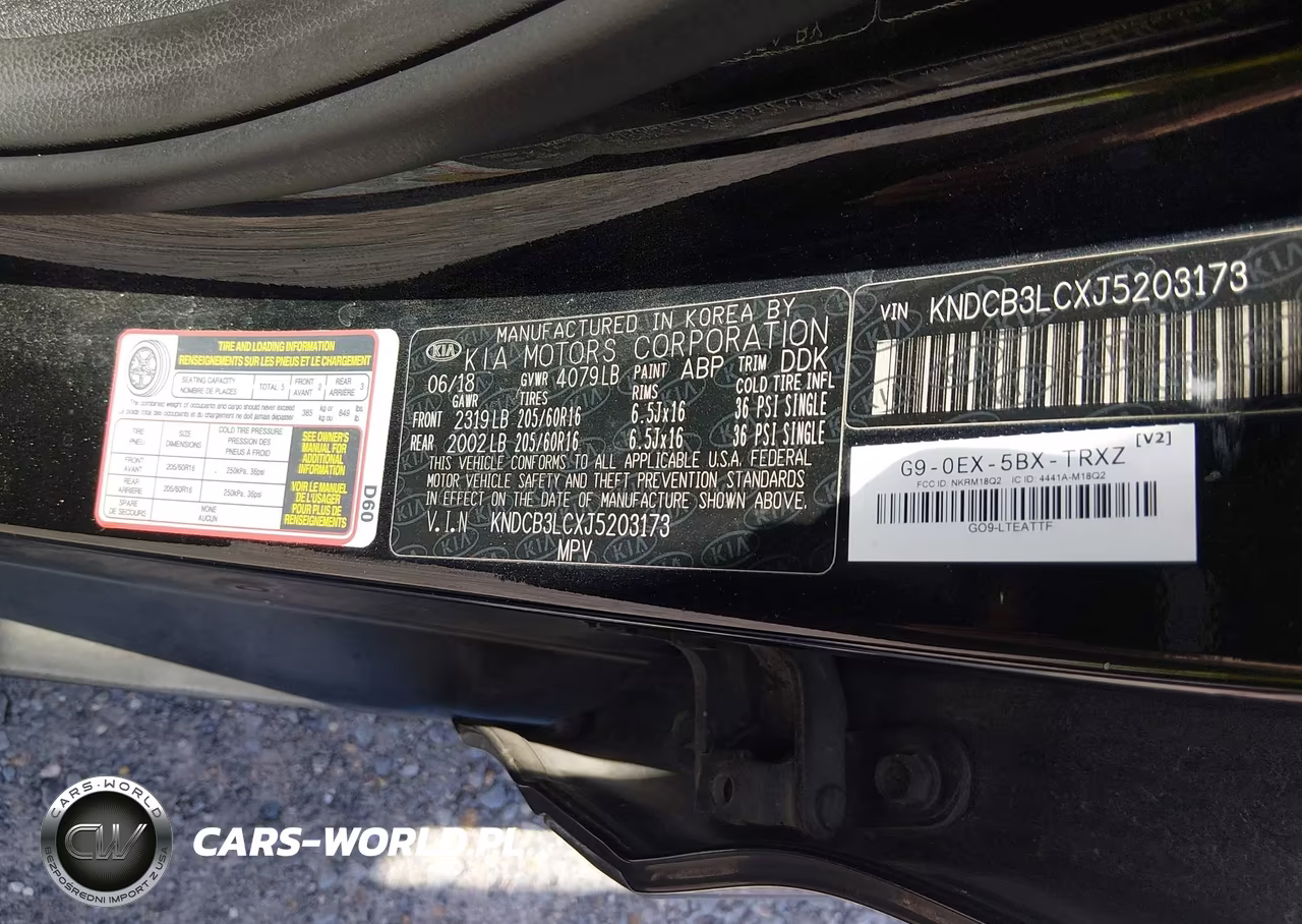 2018 Kia Niro Fe VIN:KNDCB3LCXJ5203173 - 9