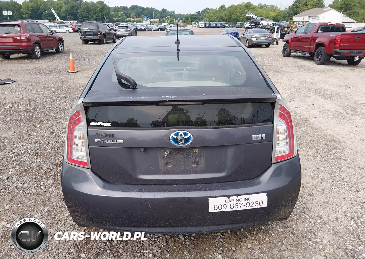 2012 Toyota Prius Two VIN:JTDKN3DU6C1543215 - 16