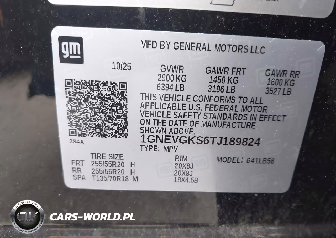 2026 Chevrolet Traverse Awd Lt VIN:1GNEVGKS6TJ189824 - 9