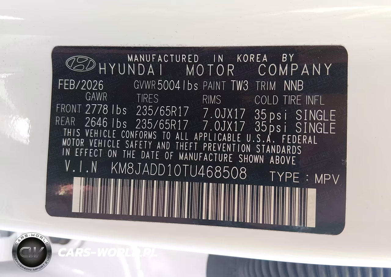 2026 Hyundai Tucson Hybrid Blue Se VIN:KM8JADD10TU468508 - 9