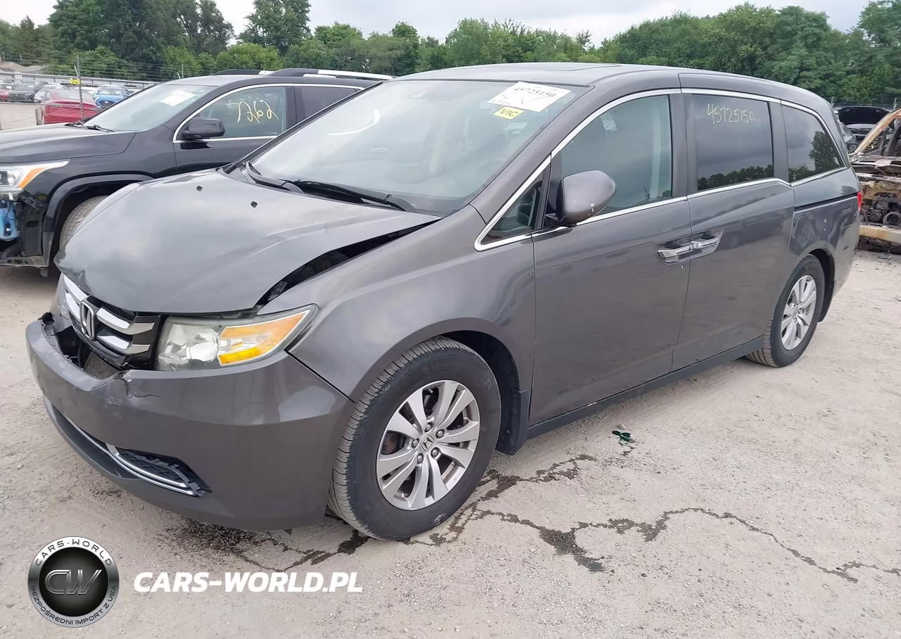 2014 Honda Odyssey Ex-L VIN:5FNRL5H67EB045093 - 2