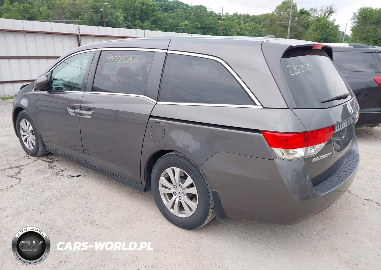 2014 Honda Odyssey Ex-L VIN:5FNRL5H67EB045093 - 3