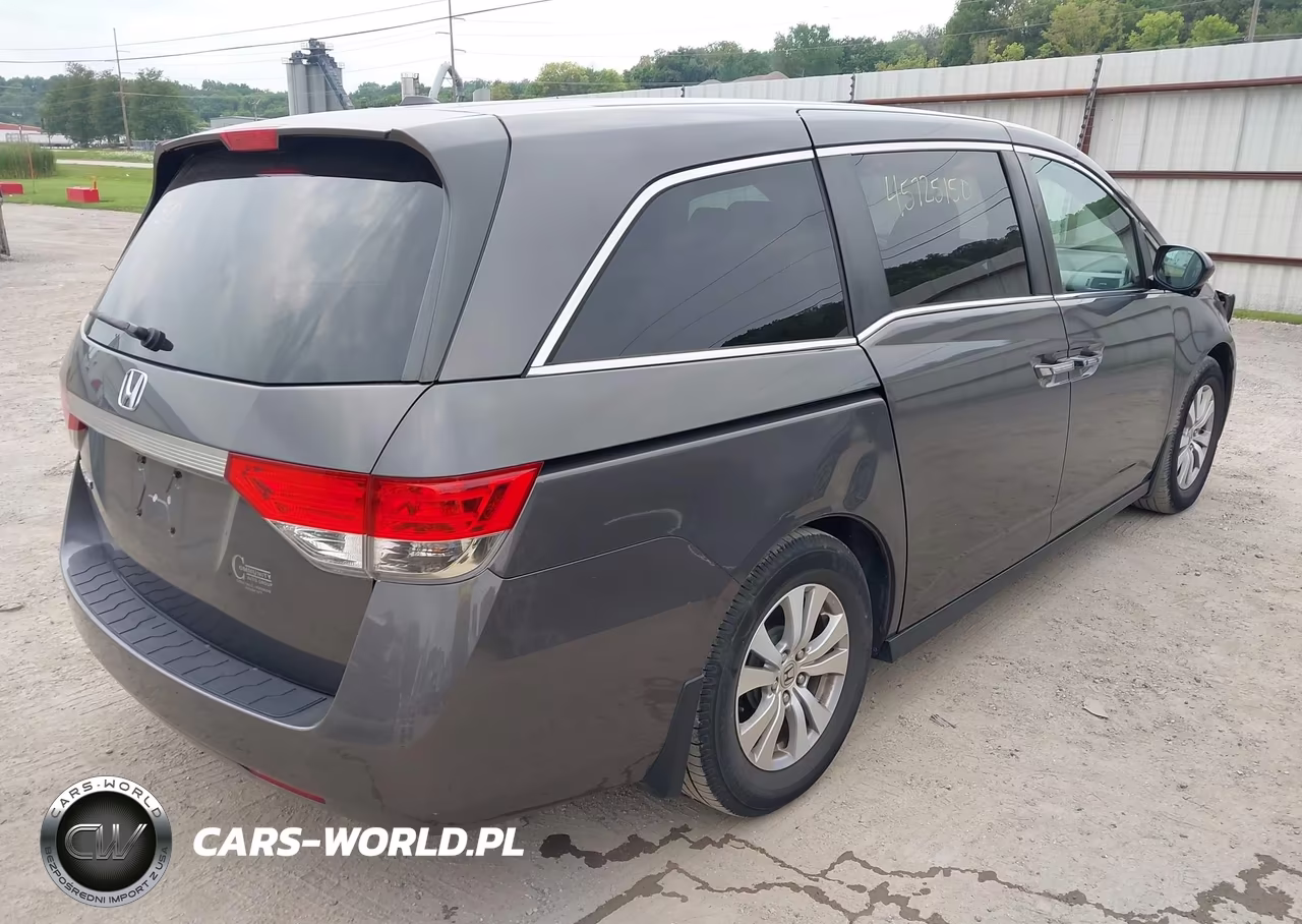 2014 Honda Odyssey Ex-L VIN:5FNRL5H67EB045093 - 4