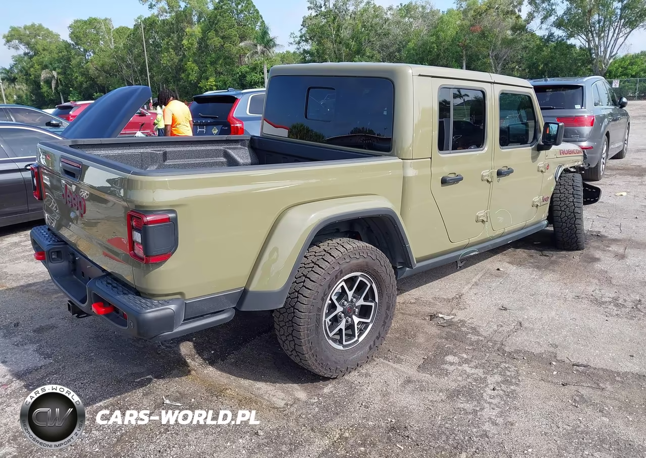 2025 Jeep Gladiator Rubicon VIN:1C6RJTBG7SL551650 - 4