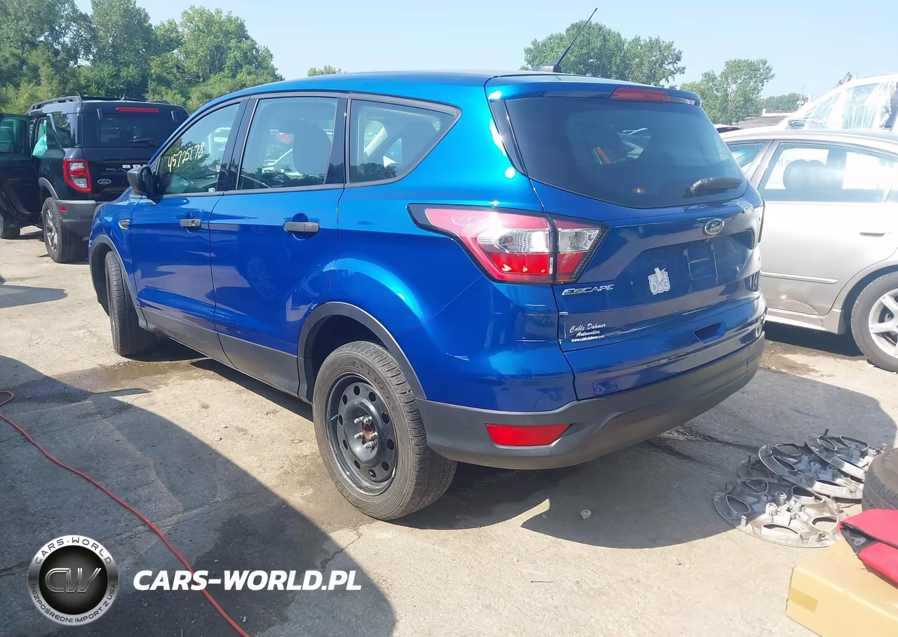 2018 Ford Escape S VIN:1FMCU0F76JUB73744 - 3
