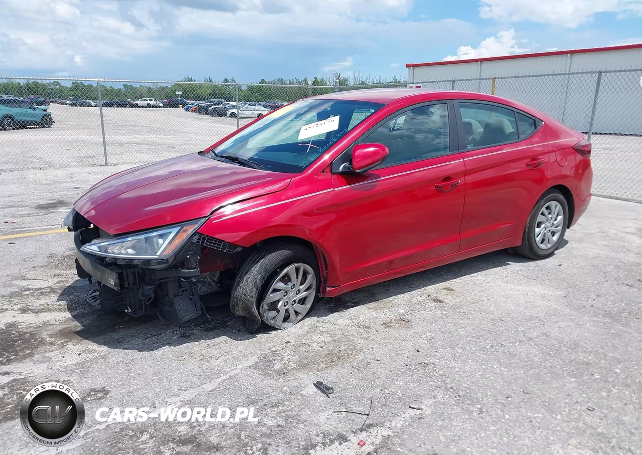 2020 Hyundai Elantra Se VIN:KMHD74LF9LU072764 - 2