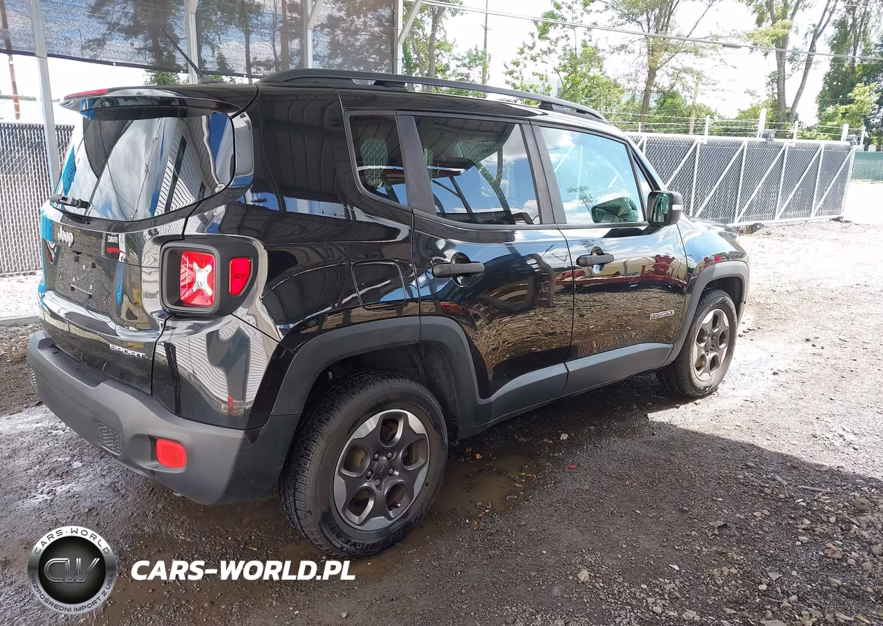 2017 Jeep Renegade Sport VIN:ZACCJBAB1HPG09612 - 4