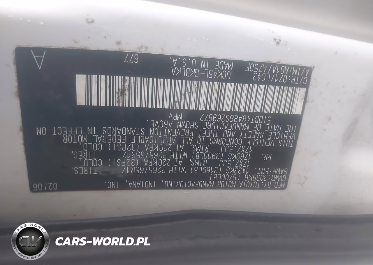 2006 Toyota Sequoia Limited V8 VIN:5TDBT48A86S269972 - 9