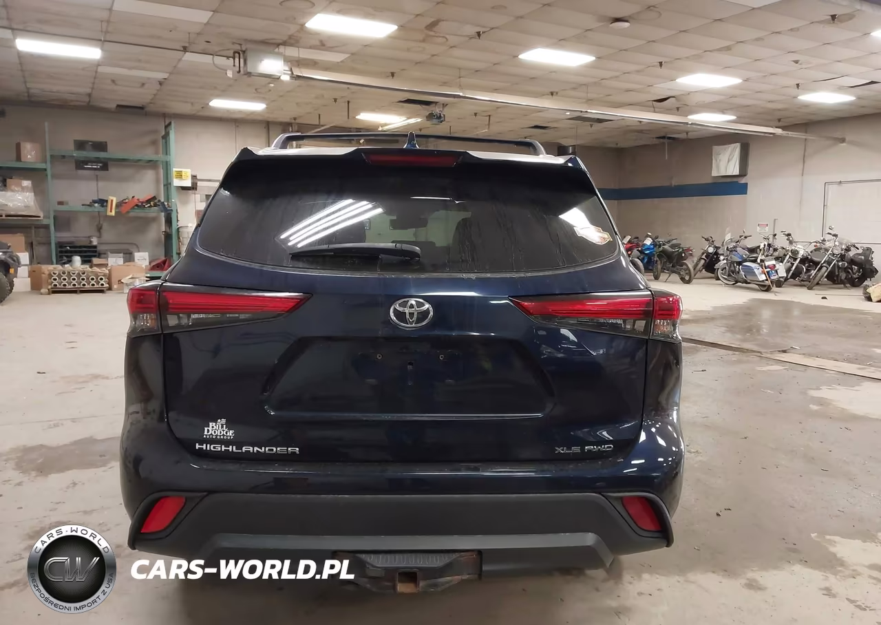 2021 Toyota Highlander Xle VIN:5TDGZRBH3MS155799 - 17