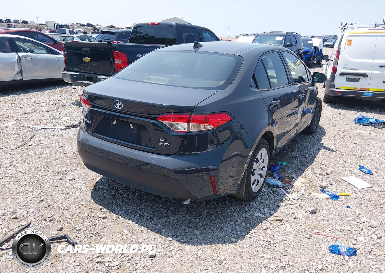 2025 Toyota Corolla Hybrid Le VIN:JTDBCMFE2S3087461 - 4