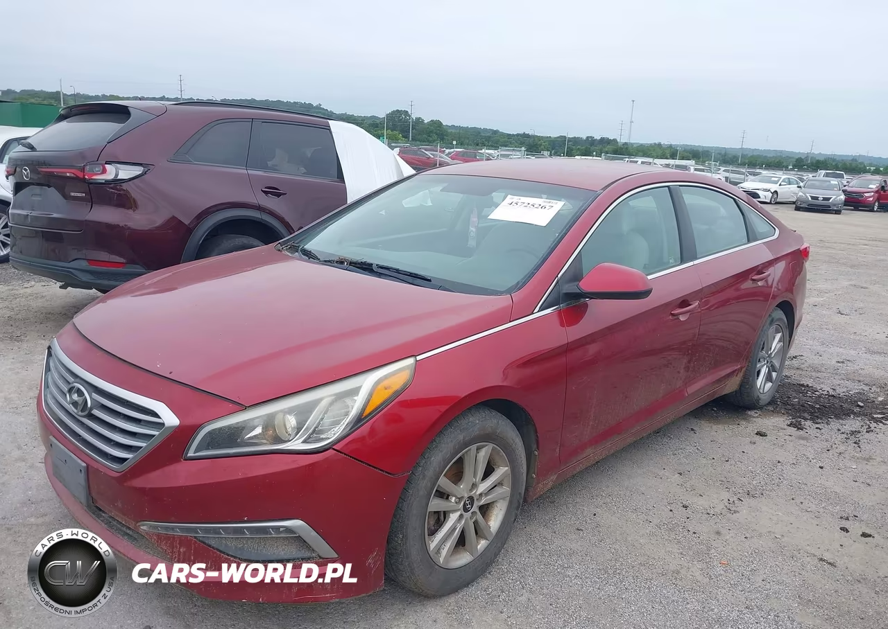 2015 Hyundai Sonata Se VIN:5NPE24AF9FH177572 - 2