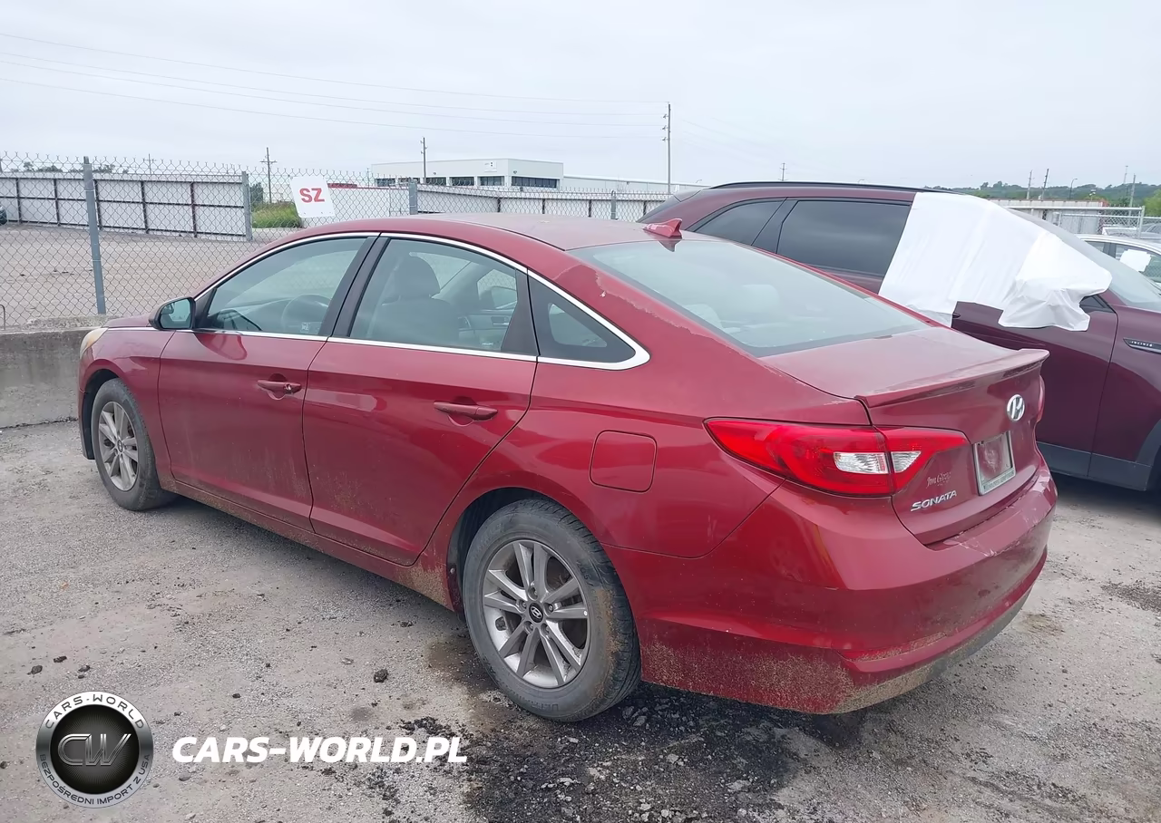 2015 Hyundai Sonata Se VIN:5NPE24AF9FH177572 - 3