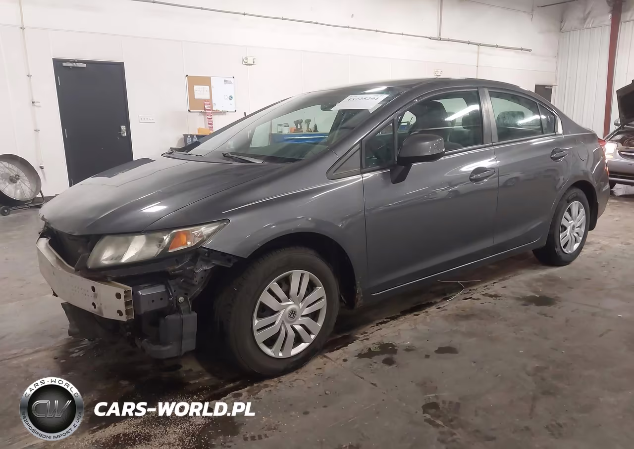 2013 Honda Civic Lx VIN:19XFB2F54DE057544 - 2