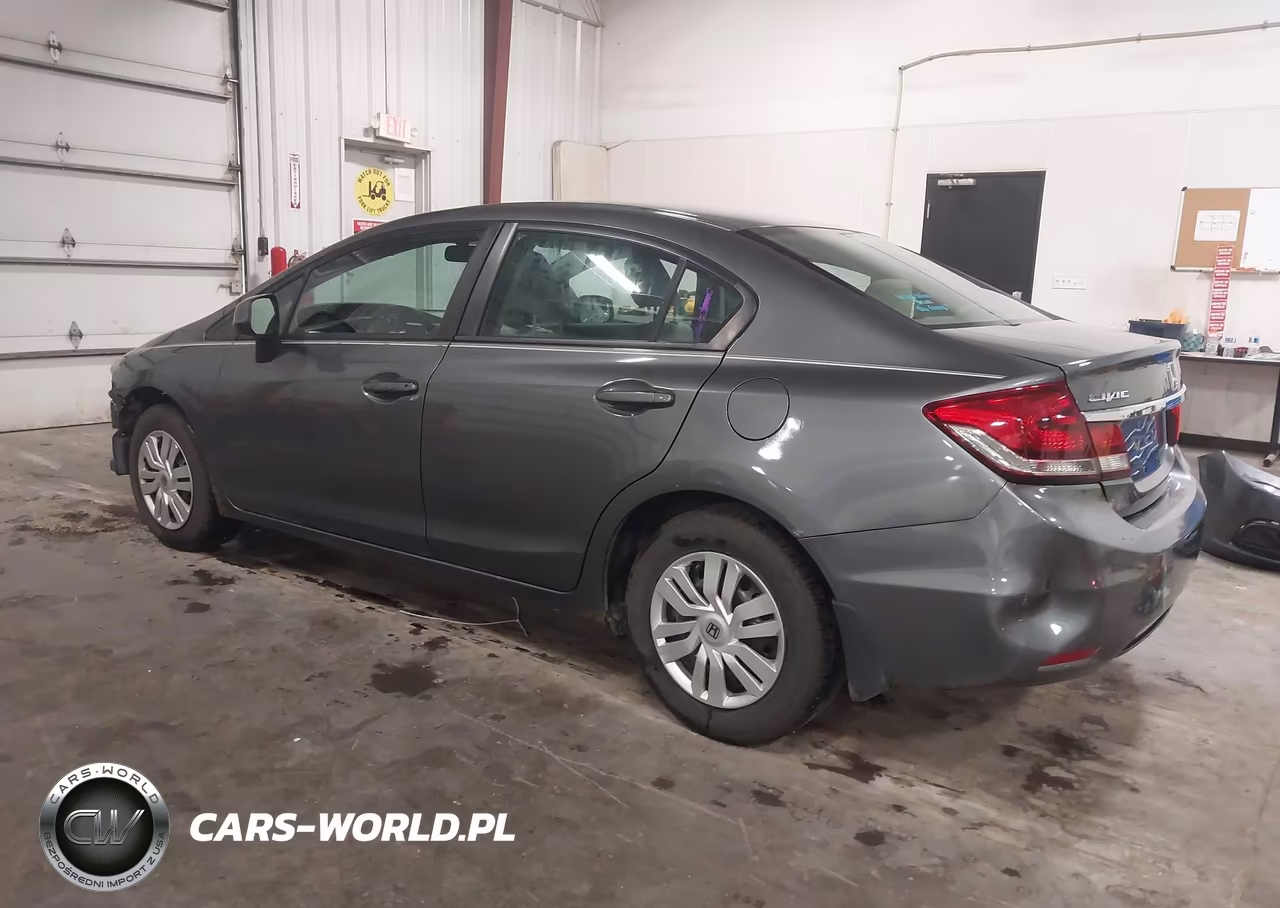 2013 Honda Civic Lx VIN:19XFB2F54DE057544 - 3
