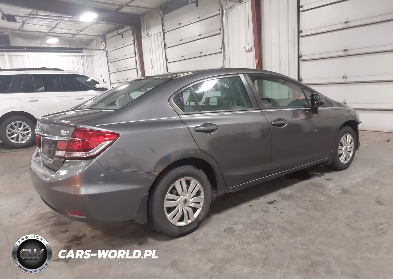 2013 Honda Civic Lx VIN:19XFB2F54DE057544 - 4