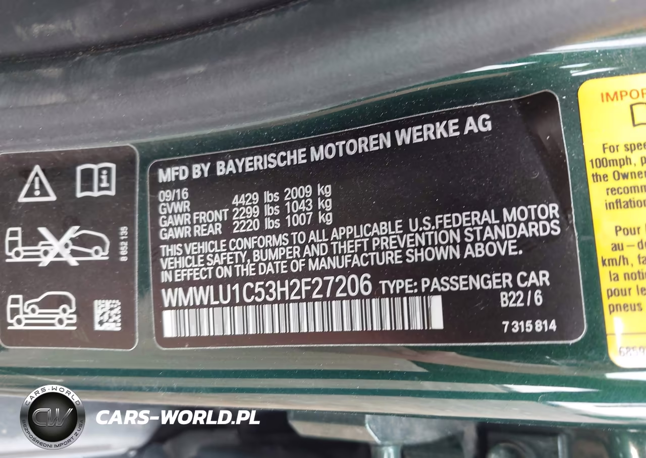 2017 Mini Clubman Cooper VIN:WMWLU1C53H2F27206 - 9
