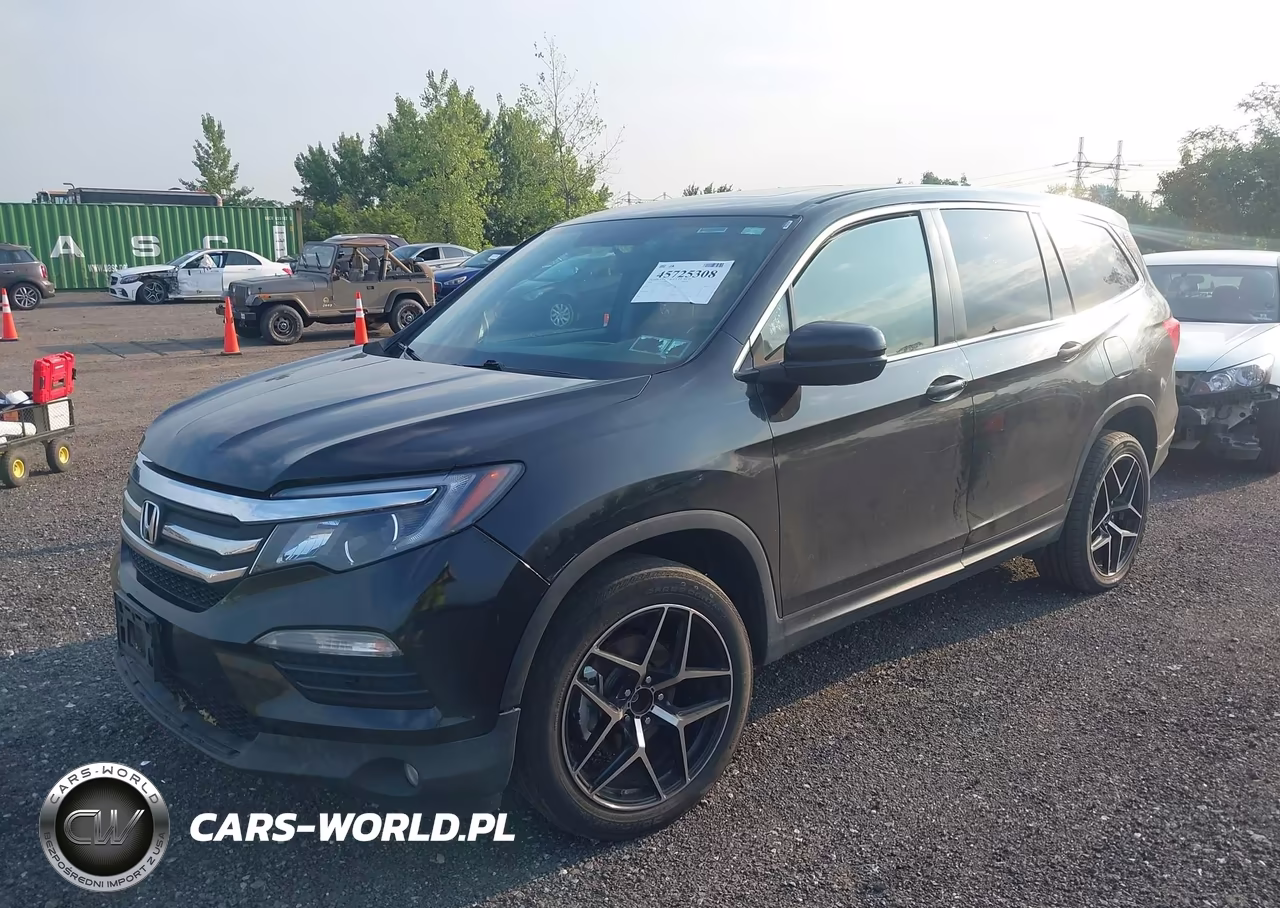 2016 Honda Pilot Ex-L VIN:5FNYF6H54GB116205 - 2