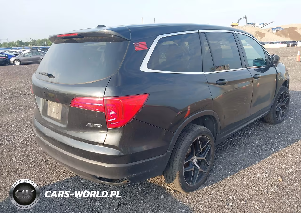 2016 Honda Pilot Ex-L VIN:5FNYF6H54GB116205 - 4