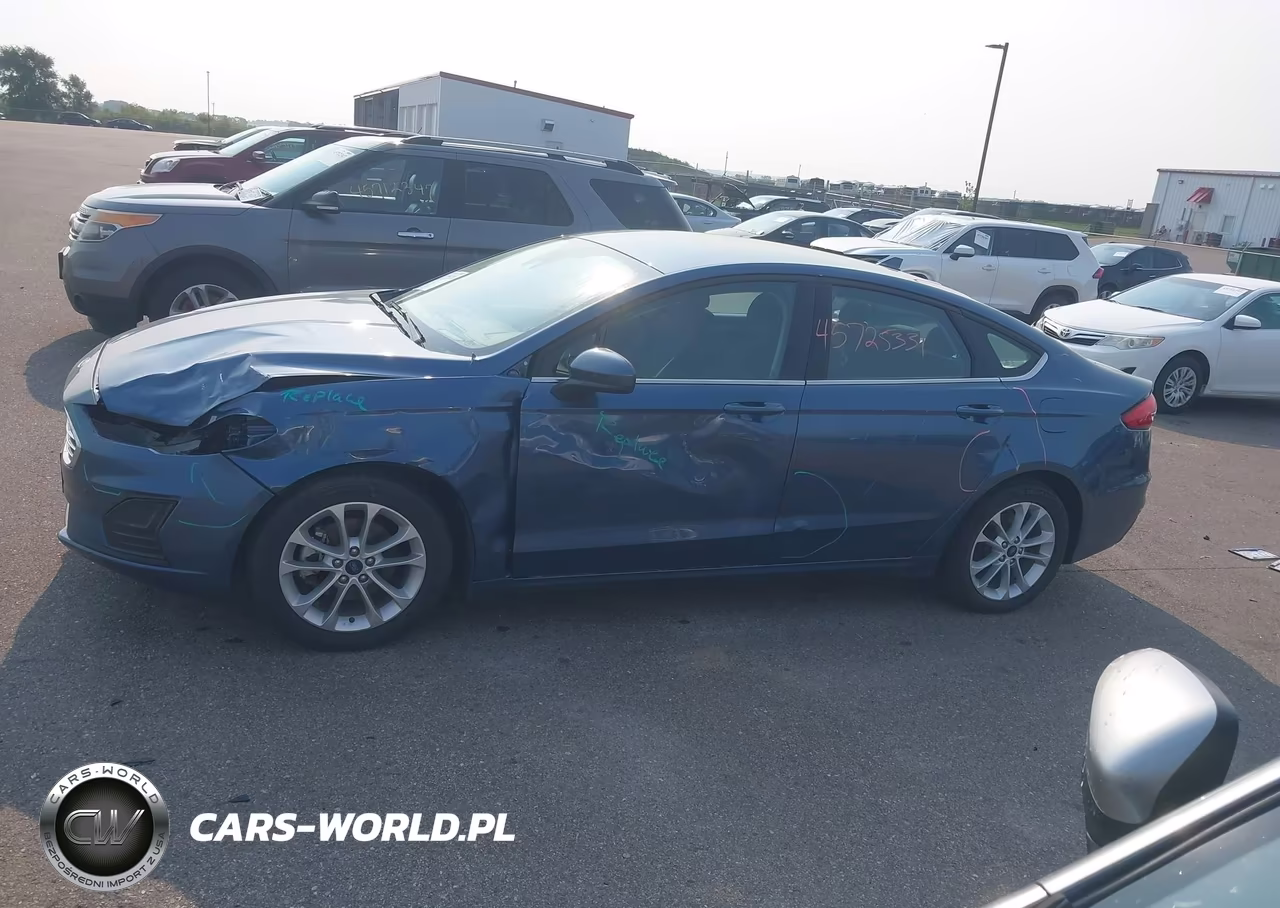 2019 Ford Fusion Se VIN:3FA6P0HD6KR275538 - 14