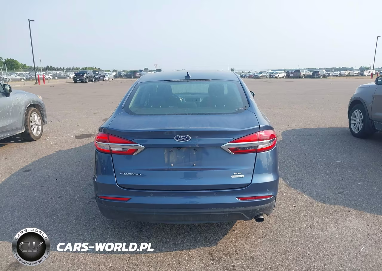 2019 Ford Fusion Se VIN:3FA6P0HD6KR275538 - 16