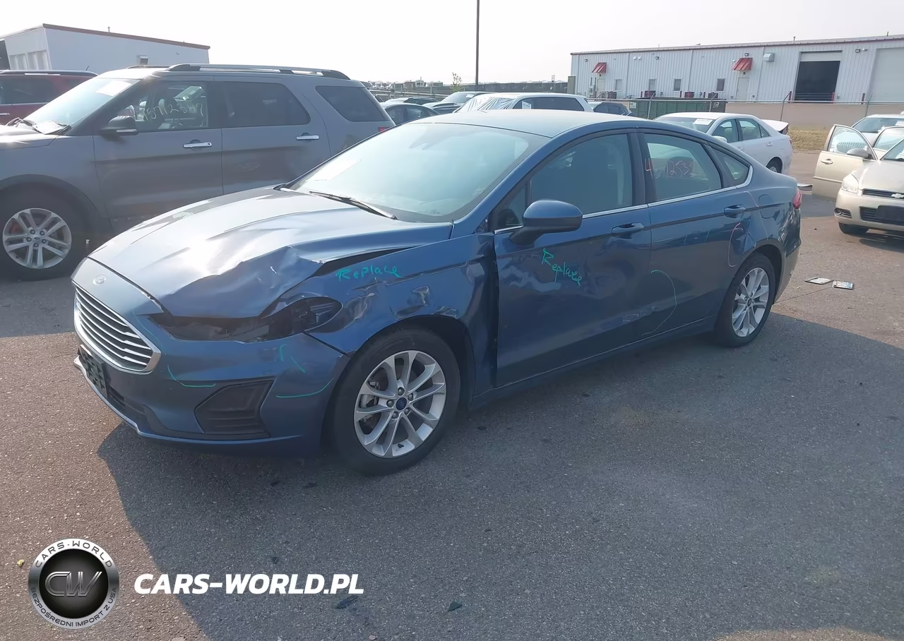 2019 Ford Fusion Se VIN:3FA6P0HD6KR275538 - 2