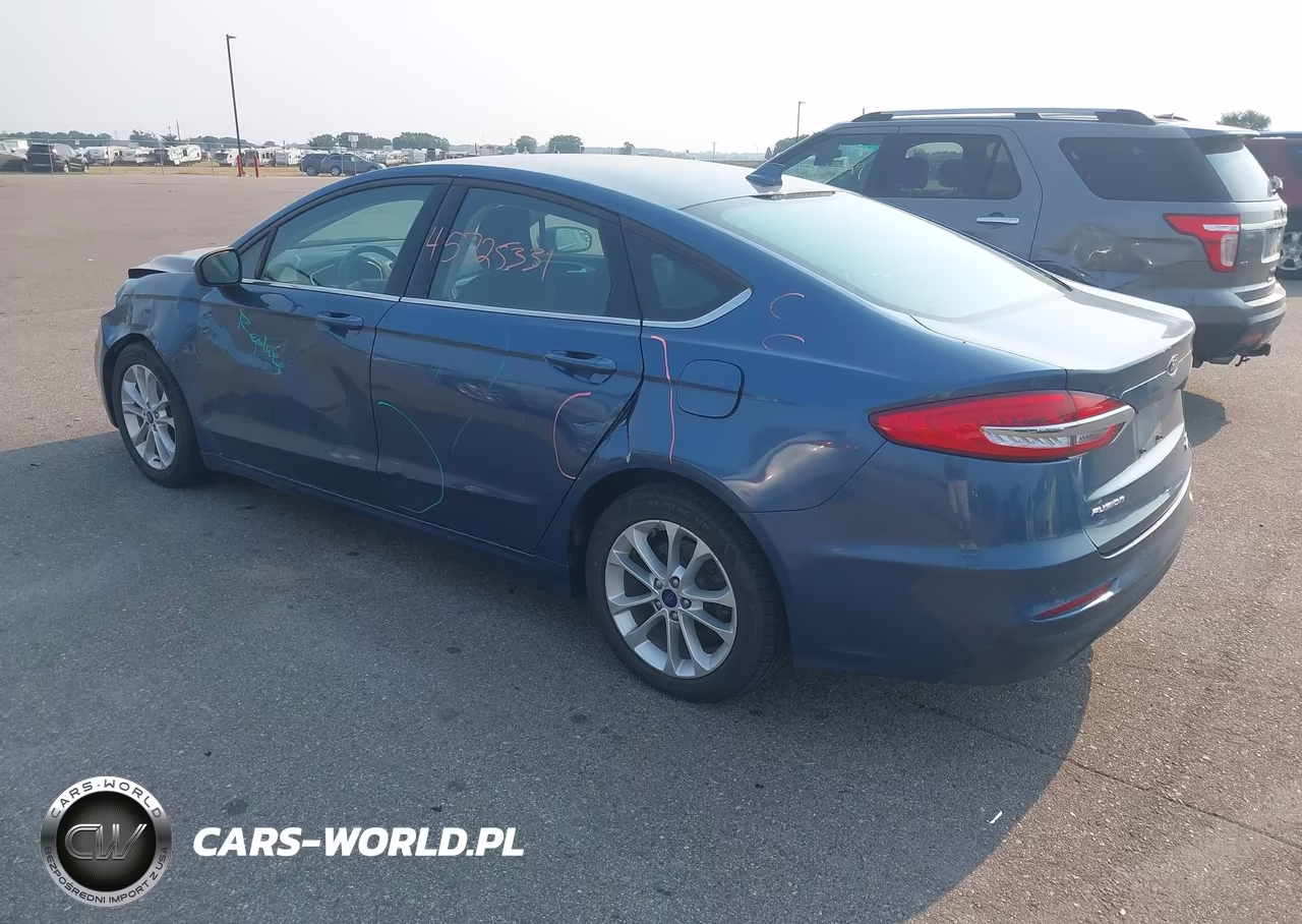 2019 Ford Fusion Se VIN:3FA6P0HD6KR275538 - 3