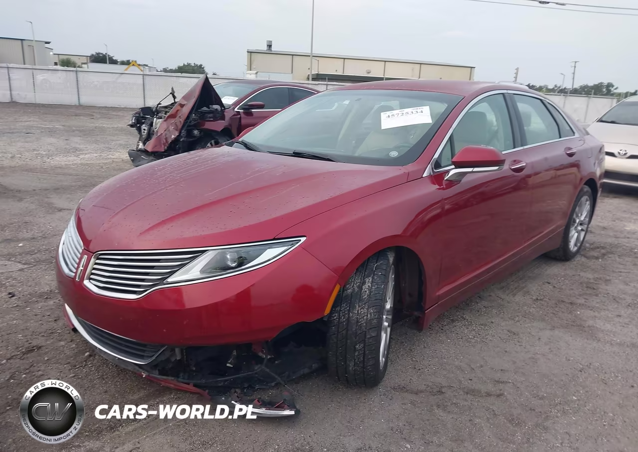 2014 Lincoln Mkz VIN:3LN6L2GK2ER825352 - 2
