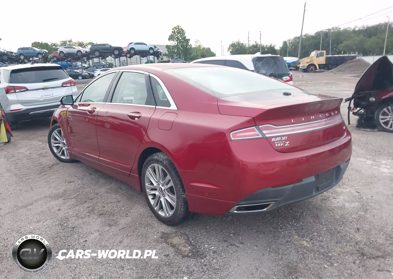 2014 Lincoln Mkz VIN:3LN6L2GK2ER825352 - 3